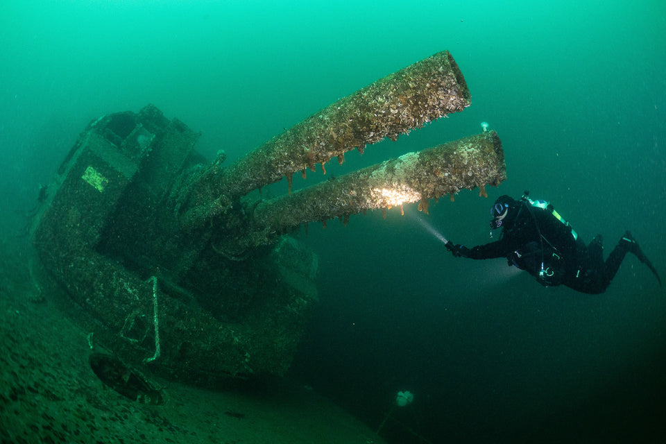 HMCS Columbia Wreck - Oceanfix.ca Dive Centre | PADI Diving Courses | Dive Charters | Campbell River, BC